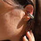 Ear cuff liscio grande in 2 colori