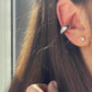 Ear cuff liscio piccolo in 2 colori